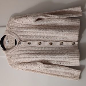 Madewell Wool Cable Knit Sweater, Women's XS